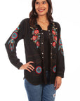 Colorful Emb Contrast Stitch Oversht - HC629