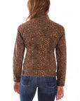 Leopard Denim Jacket - HC642