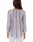 3/4 Sleeve Peasant Top - HC665