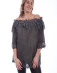 Crochet Lace Tunic - HC672