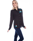 Cactus Emb. Blouse - HC724
