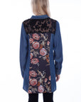 Burn Out Back Tunic - HC743