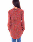 Printed Ditsy Floral Top - HC843