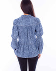 Tiered Shirt W/smock Tier Sleeve - HC861