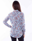 Paisley Western Blouse - HC926