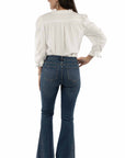 Bell Bottom W/crystal Insets - HC977