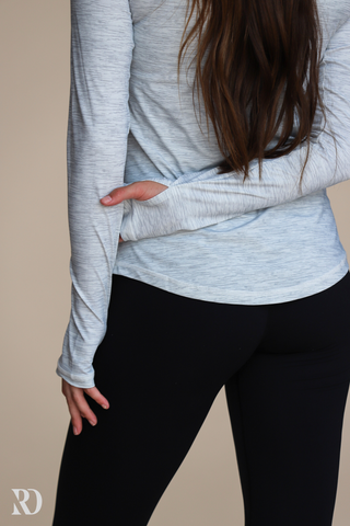 BASELINE TOP | HEATHER GRAY