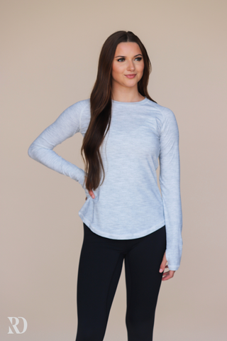 BASELINE TOP | HEATHER GRAY
