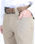 Heath Mens Poly-Stretch Slim Fit Western Suit Pants