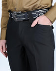 Heath Mens Poly-Stretch Slim Fit Western Suit Pants