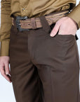 Heath Mens Poly-Stretch Slim Fit Western Suit Pants