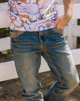 Holt Men's Slim Boot Cut Jeans