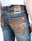 Holt Men's Slim Boot Cut Jeans