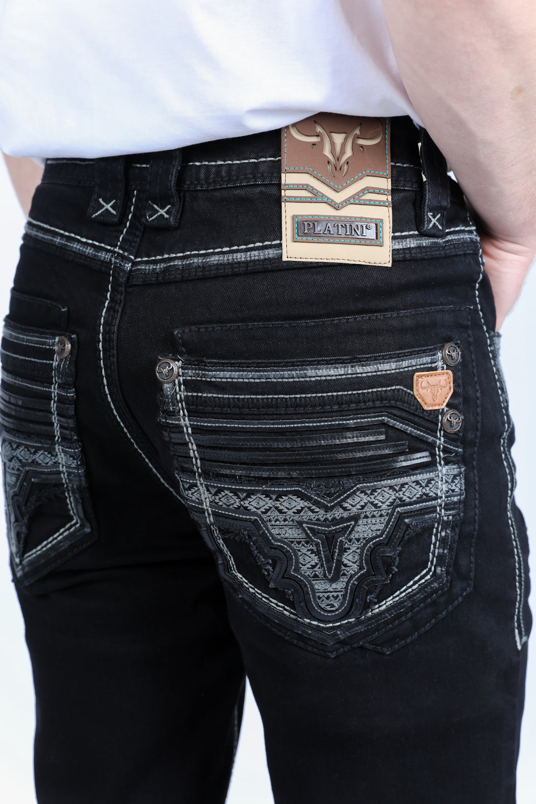 Holt Men&#39;s Slim Boot Cut Jeans