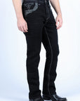 Holt Men's Slim Boot Cut Jeans