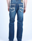 Holt Men's Slim Boot Cut Jeans