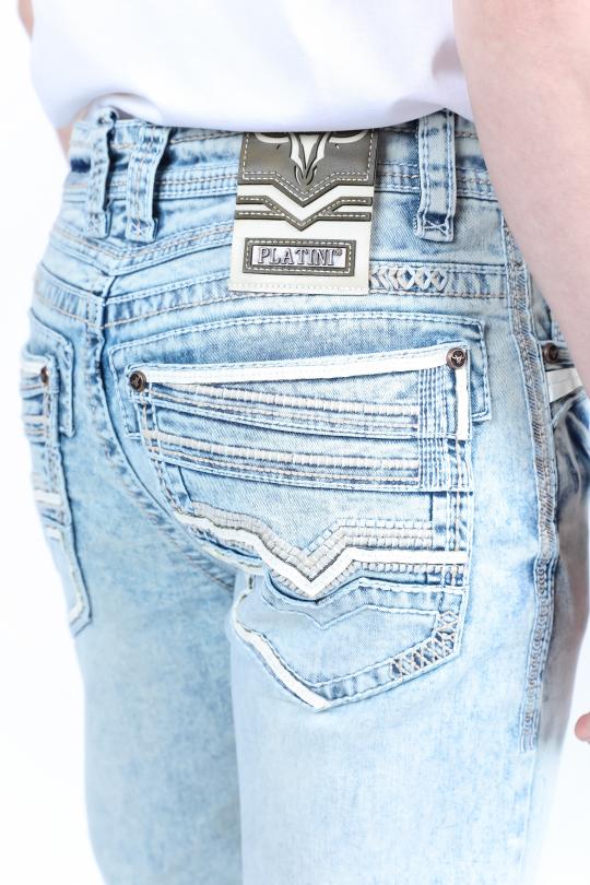 Holt Men&#39;s Slim Boot Cut Jeans