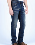 Holt Men's Slim Boot Cut Jeans