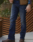 Holt Men's Slim Boot Cut Jeans