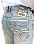 Holt Men's Slim Boot Cut Jeans