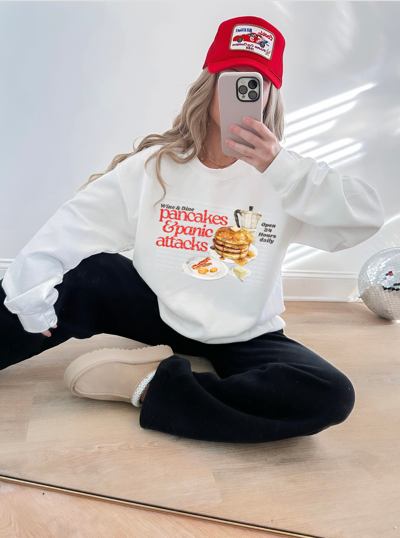 Pancake &amp; panic attacks tee or sweatshirt