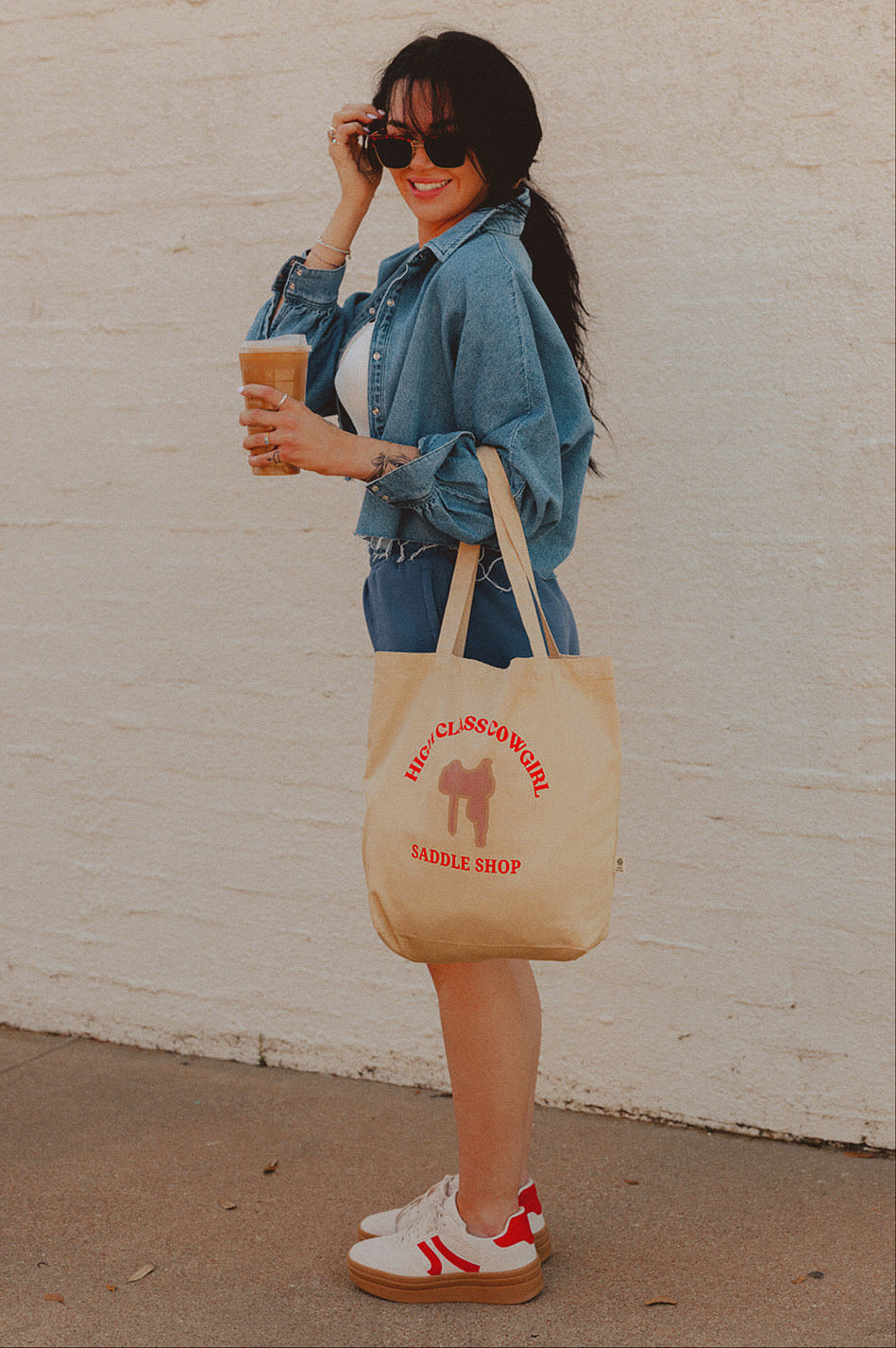 High Class Cowgirl Tote Bag
