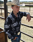 Ranch Life Unisex Western Button Up Shirt