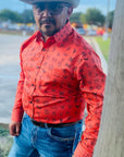 Rust Brands Unisex Western Button Up Shirt