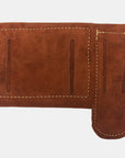 2-In-1 Suede Rifle Cartridge Pouch & Knife Sheath