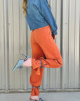 SALE The Alice Trouser in Rust