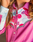 *YOUTH* OH HAPPY DAY PERFORMANCE RODEO SHIRT