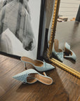 The Rally Denim Mule