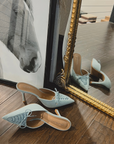 The Rally Denim Mule