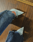 The Rally Denim Mule