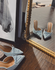 The Rally Denim Mule
