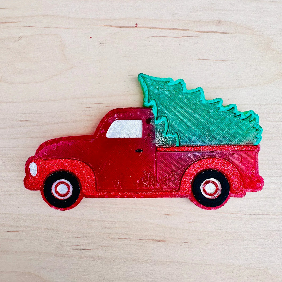 Christmas Truck Car Freshie