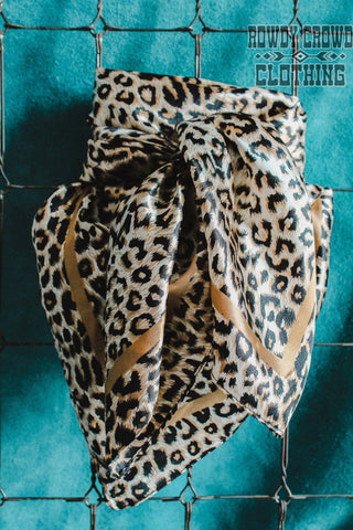 Liberty Leopard Wild Rag Scarf