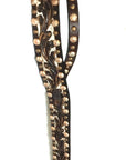 Tri Colored Adjustable Belt Headstall