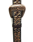 Two Toned Adjustable Belt Headstall