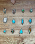 Sterling Silver & Turquoise Charms – Handmade by Jason Ogg & Shay Pfeiffer – USA Made – Pick Your Favorite