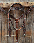 Floral and Teal Dot Pony Tack Set 