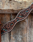 Floral and Teal Dot Pony Tack Set 