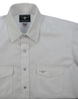 Flying R Ranchwear - Western Classic Solids - White Twill - Short Sleeve