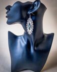 Largo Aztec Dangle Fashion Earrings - Turquoise