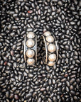 Austin Bubble Stud Hoop Fashion Earring - Silver