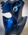 Arabella Stud Fashion Earring - Turquoise