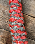 Coral and Grey Mule Tape Halter