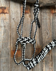 Mule Tape Halters - Two Tone Assorted Colors-