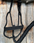 Black Mule Tape Halter
