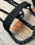 Black Mule Tape Halter